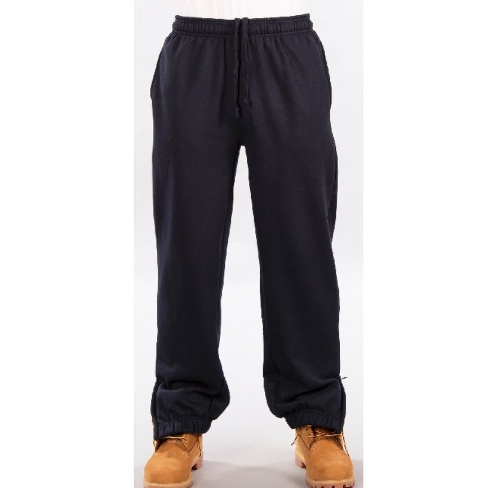 🆕 FLEECE SWEATPANTS - CITY LAB - NAVY BLUE - MEN - SMALL- MEDIUM